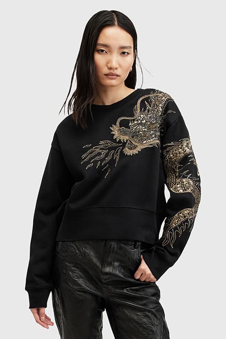 DRAGON SEPARO SWEAT BLACK by AllSaints