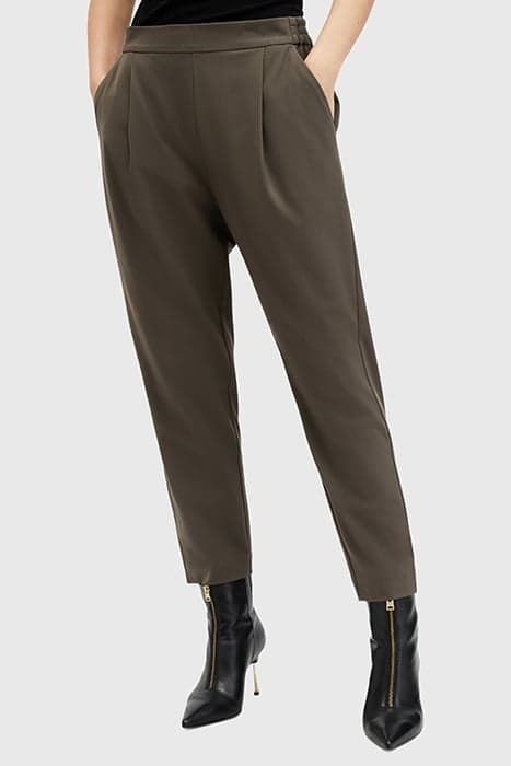 ALEIDA TRI TROUSER TARMAC GREEN by AllSaints