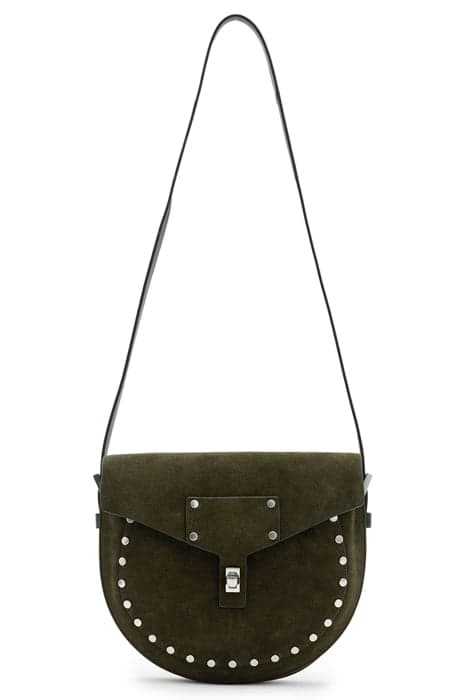 MIRO SADDLE BAG OLIVE GREEN by AllSaints