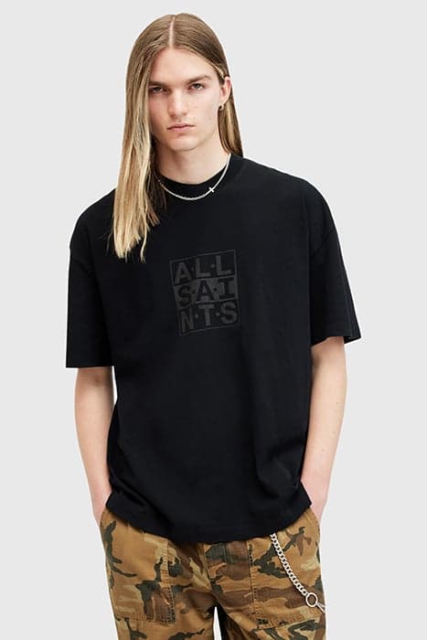 BELOW SS CREW WASHED BLACK by AllSaints