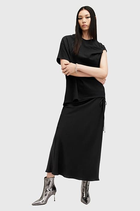 ONYX TWIST TEE BLACK by AllSaints