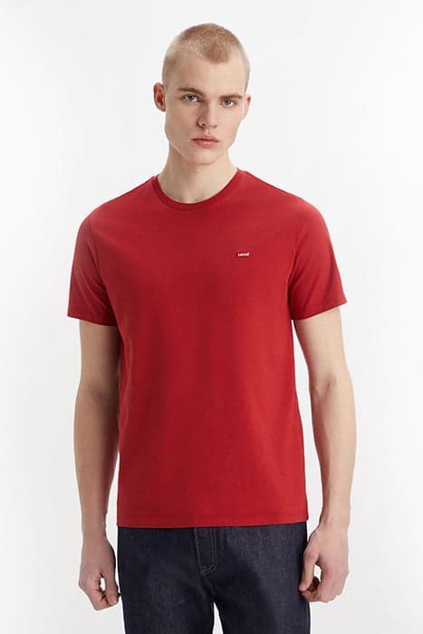 SS ORIGINAL HM TEE RHYTHMIC RED JERSEY by Levi's