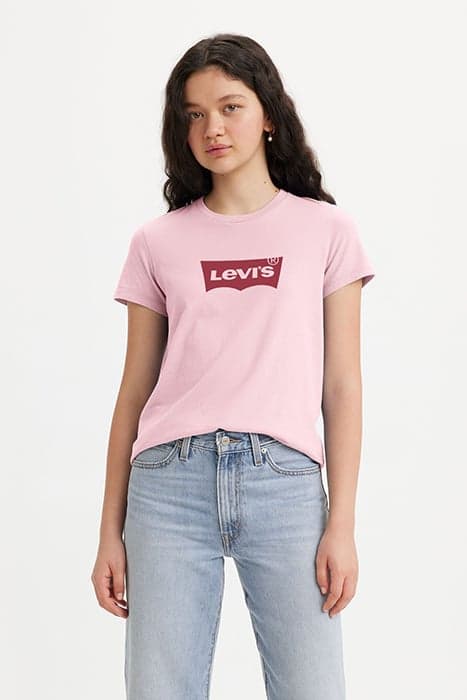 THE PERFECT TEE BW CLR EXT CHALK PINK GR by Levi's