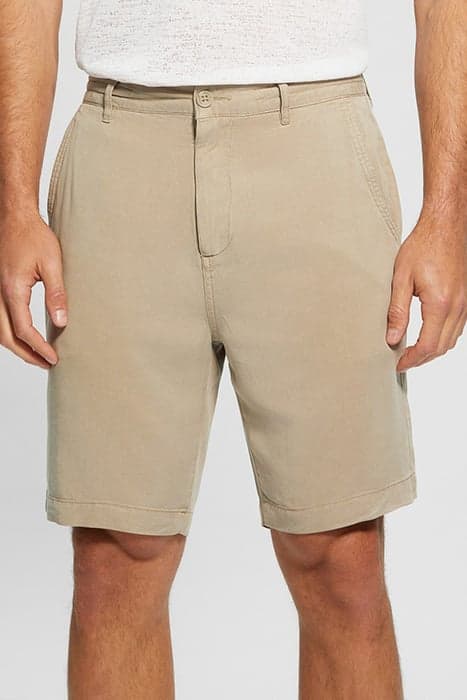 BOWIE DRAW CORD SHORT KHAKI STORM MULTI by GUESS ECO