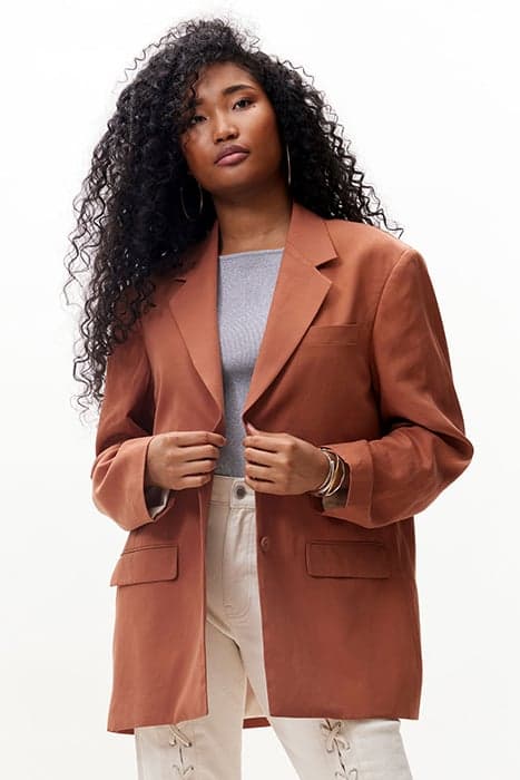 OVERSIZED BLAZER COPPER by Catwalk Junkie