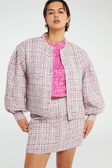 CARTER JACKET BUBBLE GUM PINK by Fabienne Chapot