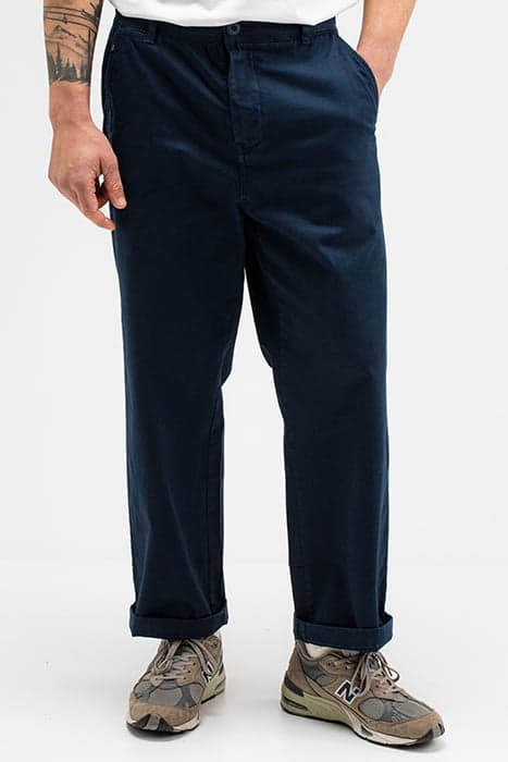 PHILIP LOOSE CHINO ALASKA BLUE by Butcher of Blue