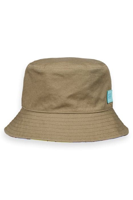 REVERSIBLE PRINTED BUCKET HAT COMBO A by Scotch & Soda