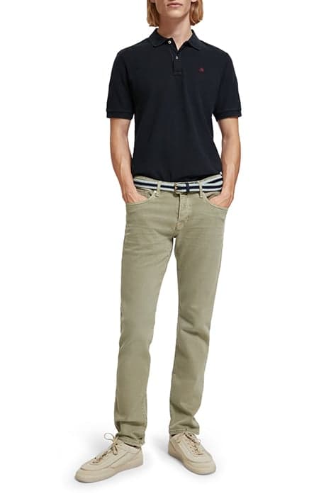 RALSTON SLIM JEANS – GARMENT DYE COLOURS KHAKI by Scotch & Soda