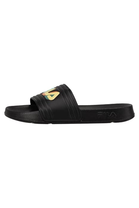 MORRO BAY LOGO SLIPPER BLACK by FILA