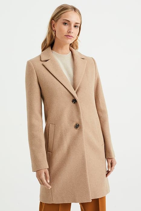 COAT BEIGE by WE Fashion