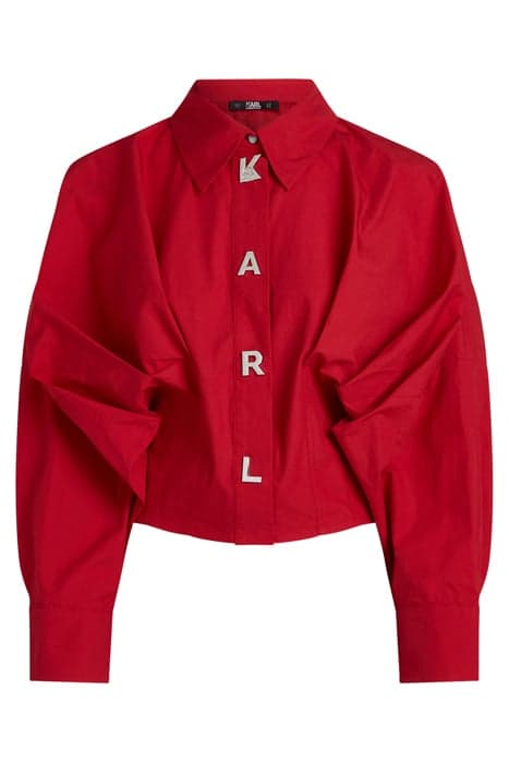 KARL LETTER SHIRT CHILI PEPPER by KARL LAGERFELD