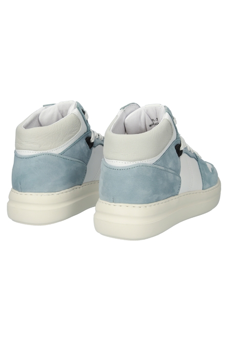 XL28 WHITE LIGHT BLUE - HIGH-TOP SNEAKER WHITE LIGHT BLUE 5