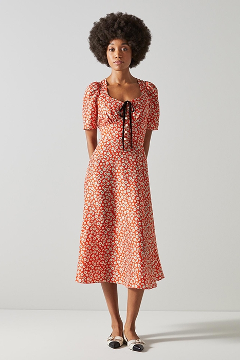 JULIEN SHIRT DRESS RED 1