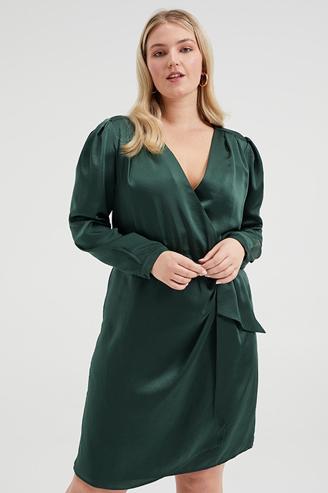 DRESS SHORT DARK GREEN 2