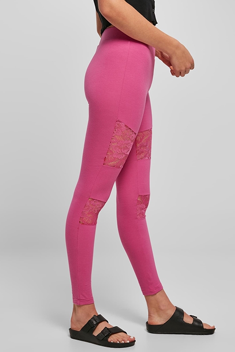 LADIES LACES INSET LEGGINGS BRIGHTVIOLET 5