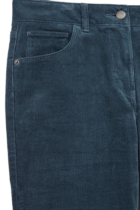 WHITCOMBE SLIM CORD MID TEAL 5