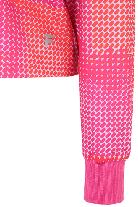 RIVES AOP CROPPED HOODY BITTERSWEET PILLS CAMO AOP 5