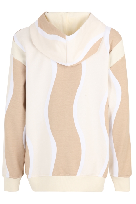 TECHENTIN AOP OVERSIZED HOODY FIELDS OF RYE WAVES AOP 2