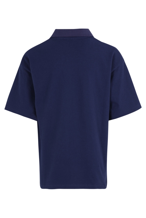 TEISING RELAXED PIQUE RESORT SHIRT MEDIEVAL BLUE 2