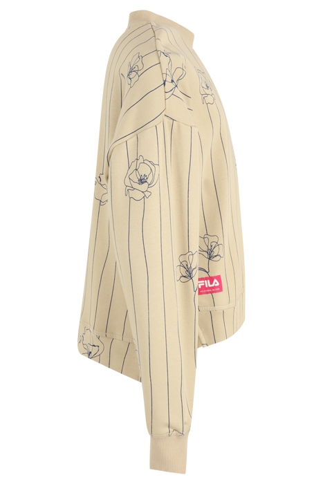 TALHEIM AOP CREW SWEAT CARMINE POPPY AOP 3