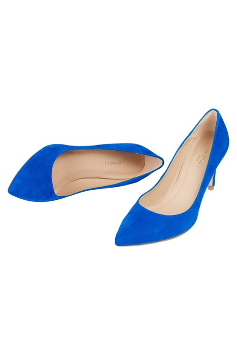 FLORET COURT HEEL BLUE 3