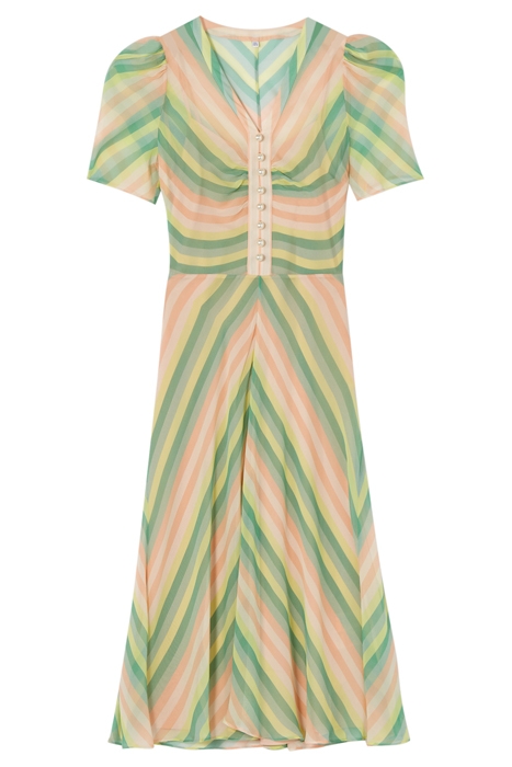 HOLZER MIDI DRESS MULTICOLOR 6