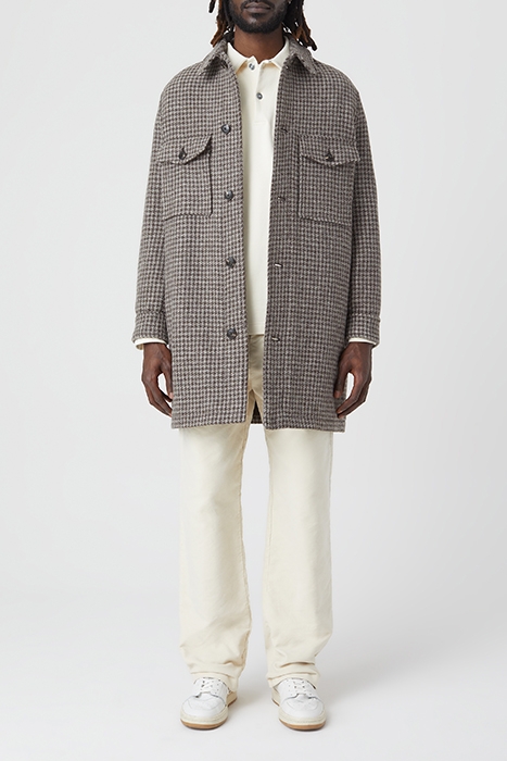 MAX OVERSHIRT JACKETS & COATS BROWN KHAKI 1