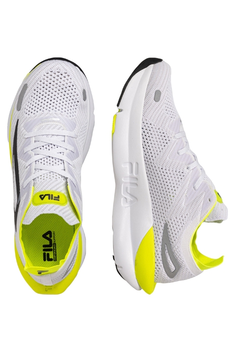 SHOCKET RUN WHITE-SAFETY YELLOW 3