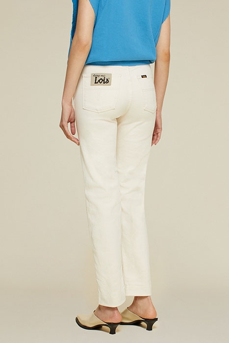 RIVERA CROP S DENIM SAND ECRU RINSE 2