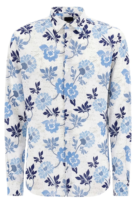 GUESS ECO BENNY NEW COLLAR PAU BLUE MACRO FLOWER PR 5