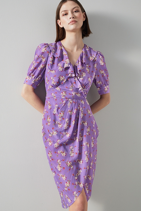 OPHELIA MIDI DRESS PURPLE 7