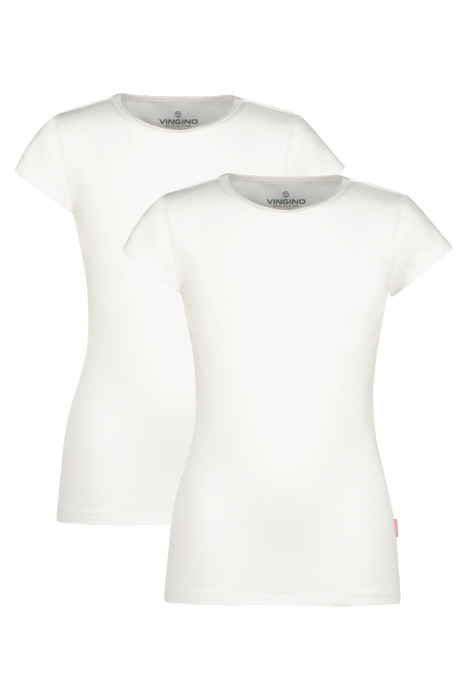 T-SHIRT (2-PACK) REAL WHITE 1