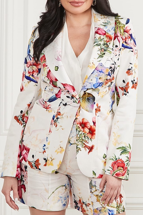 GUESS ECO ROSE ROMANCE BLAZER GLORIOUS GARDEN AO 1