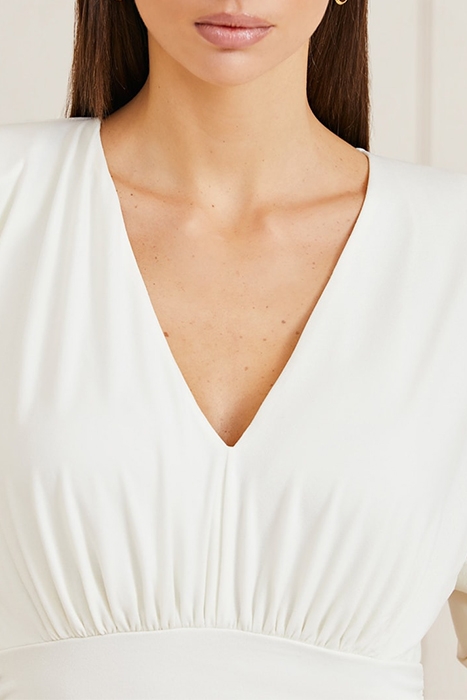 MARCIANO BY GUESS BILLIE KNIT TOP PALE BLOUSE PEARL 4