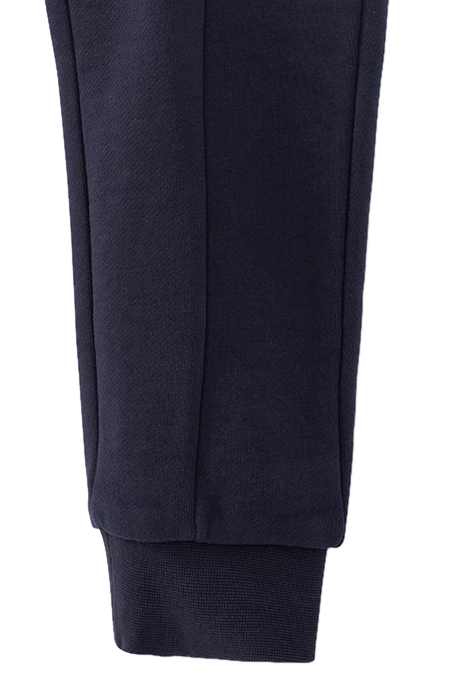 BOYS’ NAVY SWEATSHIRT FABRIC COMBAT-STYLE JOGGERS 5
