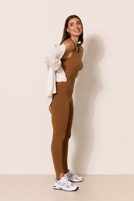 MAIA MICROMODAL SOFT RIB HIGHWAISTED LEGGING NUTHATCH 2