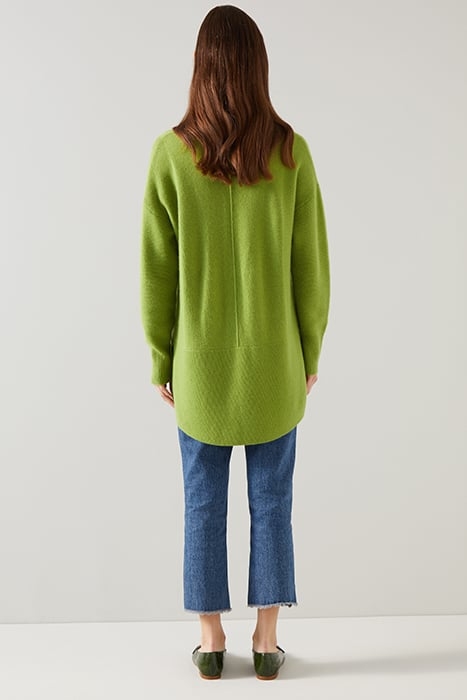 MILLY KNITTED SWEATER LIME 2