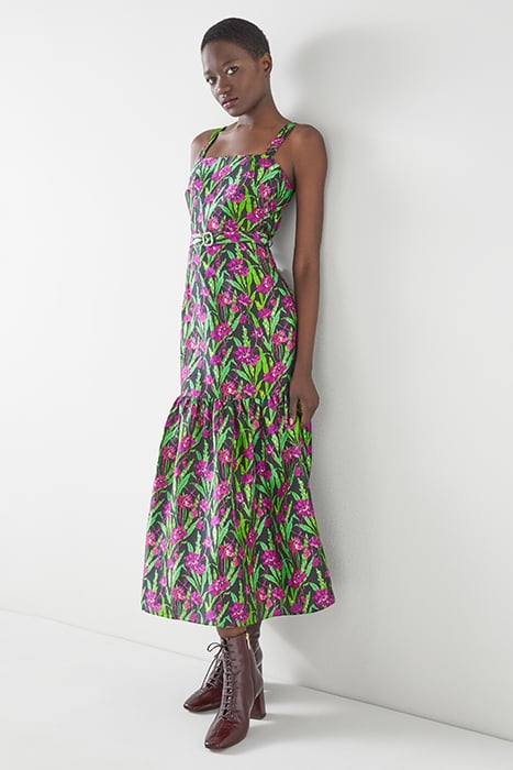 ESSIE MULTI MIDI DRESS MULTICOLOR 4