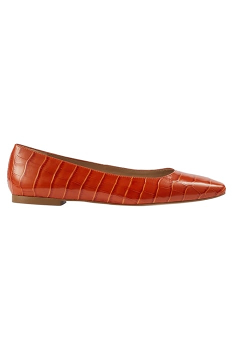 PHYLLIS BALLERINA SHOES ORANGE 1