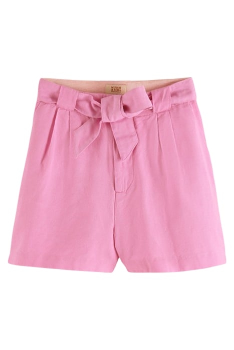 HIGH RISE CASUAL PRINTED SHORTS ORCHID PINK 1