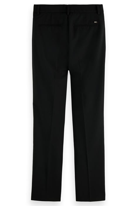 LOWRY - MID RISE SLIM TROUSERS BLACK 2