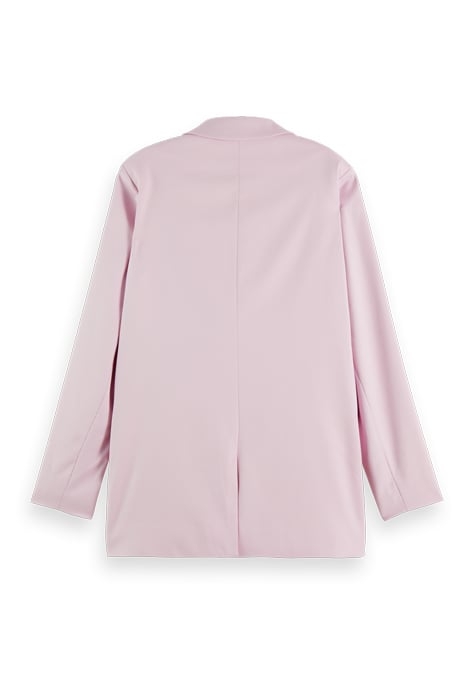 DOUBLE BREASTED TAILORED BLAZER LAVENDER 2