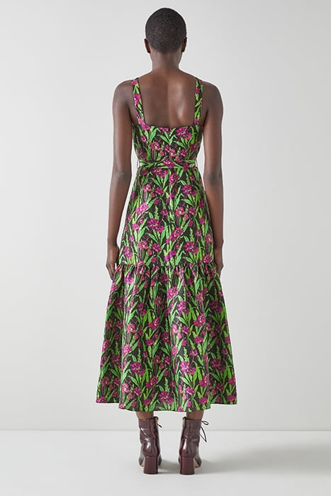 ESSIE MULTI MIDI DRESS MULTICOLOR 2