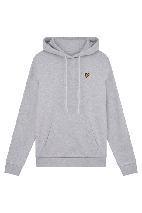 OVERSIZED HOODIE LIGHT GREY MARL 4