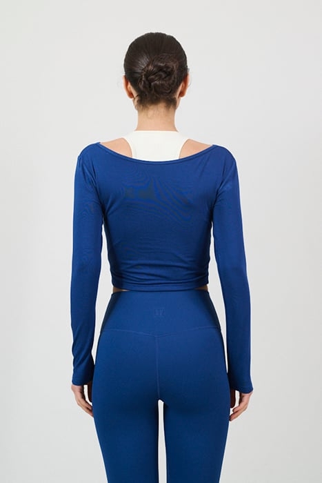 RIVER LIFT CROSS OVER LONGSLEEVE WITH TANK ESTATE BLUE 2