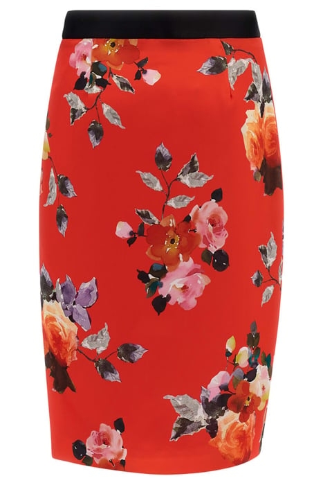 CORSAGE SKIRT PRINT 5