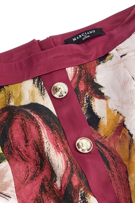 MARCIANO BY GUESS AUTUMN GARDEN BROCAD MINI SKIRT PRINT 8