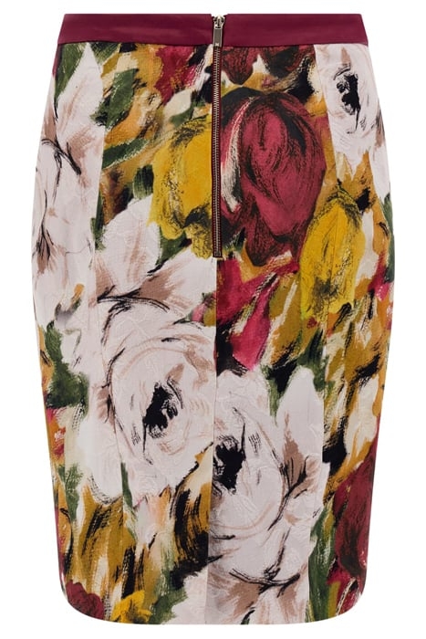 MARCIANO BY GUESS AUTUMN GARDEN BROCAD MINI SKIRT PRINT 5