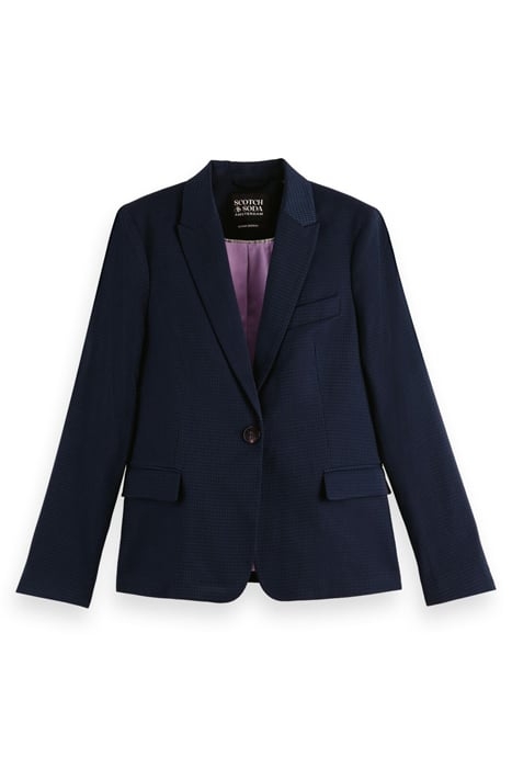 CLASSIC SINGLE BREASTED TAILORED BLAZER NIGHT 1